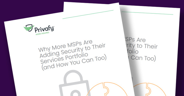 MSP adding Security guide cover